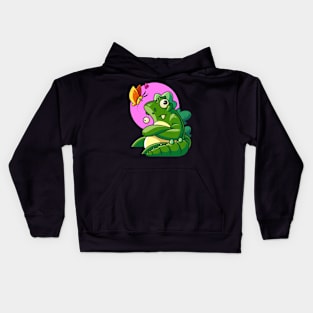 Unamused Godzilla Kids Hoodie